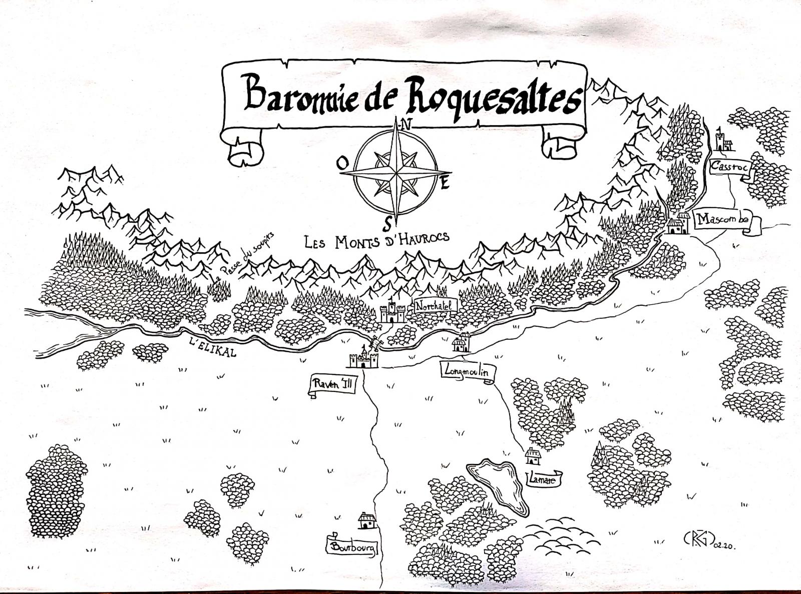 La Baronnie de Roquesaltes
