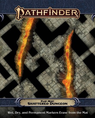 Flip Mat Pathfinder 2 Shattered Dungeon