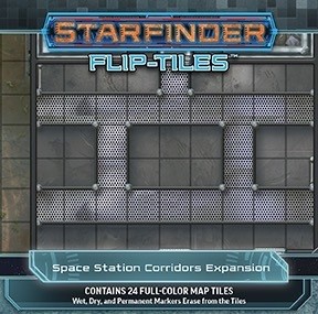 Flip Tiles Starfinder Space Station Corridors Expansion