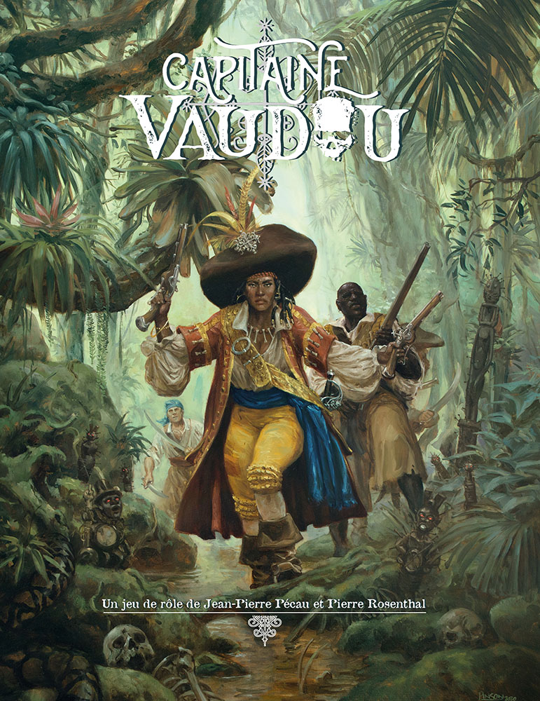Couverture du livre de base Capitaine Vaudou par Ugo Pinson