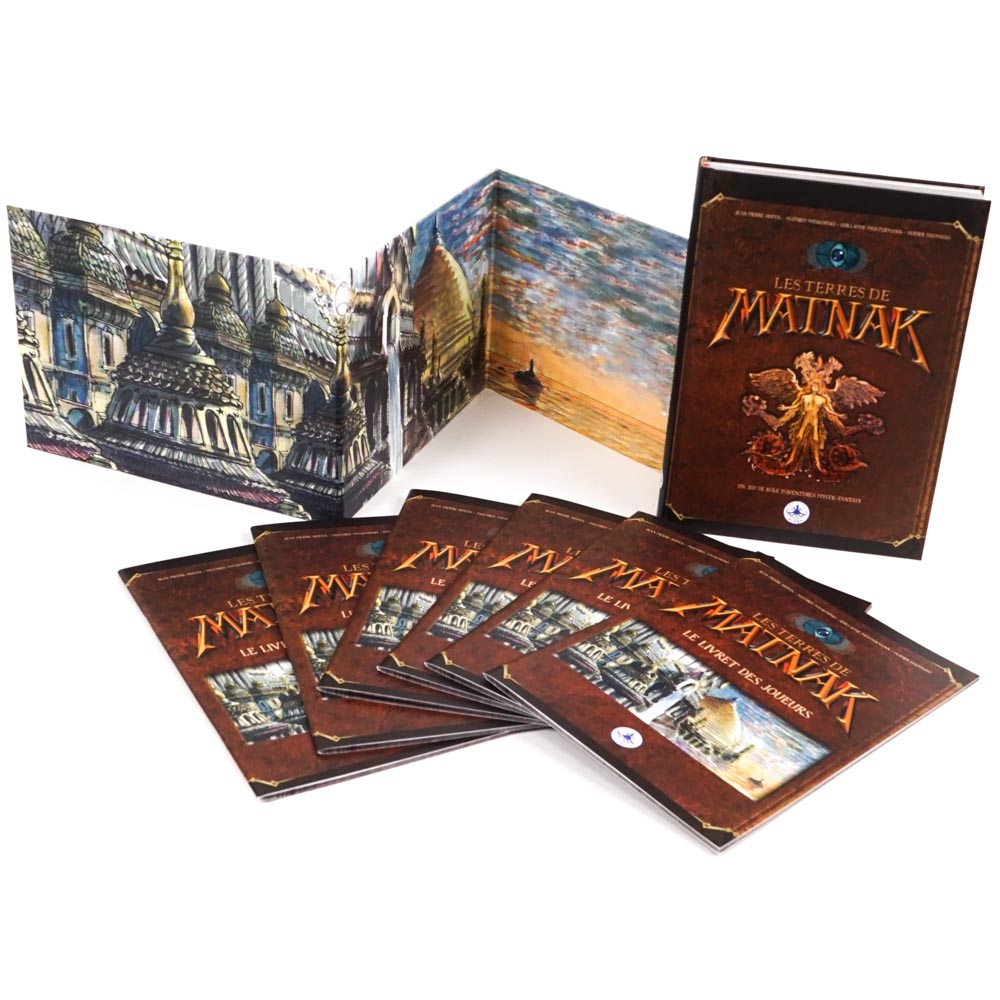 Les Terres de Matnak : Livre de base / Ecran / 6 x Livret des joueurs
