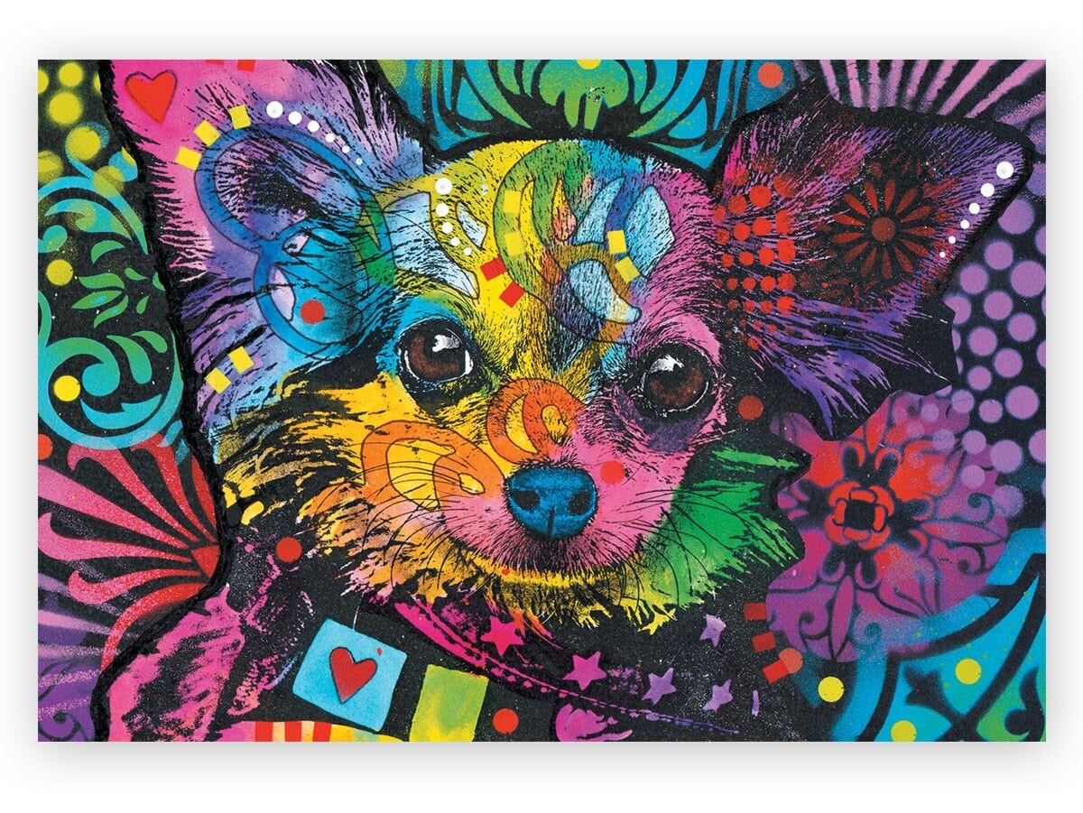 puzzle Colorful Puppy